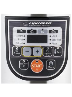   Мултикукър Esperanza EKG011, 860W, 5 литра, 11 Програми, Сив - Код G8351