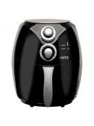 Фритюрник с горещ въздух Air Fryer Voltz/Rosberg V51980C, 1600W, 2.6 литра, 80°C~200°C, Таймер, Черен - Код G8357