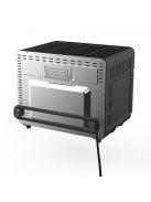 Мултифункционална фурна с горещ въздух ZEPHYR ZP 1441 V Deluxe, 25 литра, 1800W, Черен - Код G8363