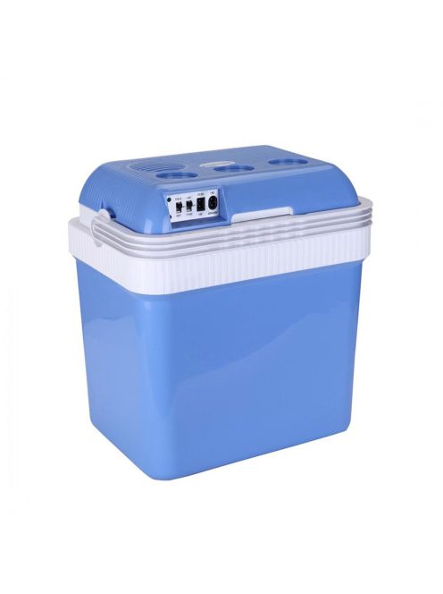 Хладилна чанта ZEPHYR ZP 1448 A24, 24 литра, 12V DC, Охлаждане и затопляне, Двойно захранване, Син - Код G8410