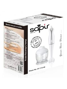   Пасатор и чопър 2в1 SAPIR SP 1112 AR, 250W, бял - Код G8412
