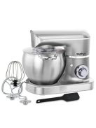 Планетарен миксер с иноксова купа ZEPHYR ZP 1115 T, 1500W, 8.5 литра, 6 степени, Приставки, Сребрист - Код G8414