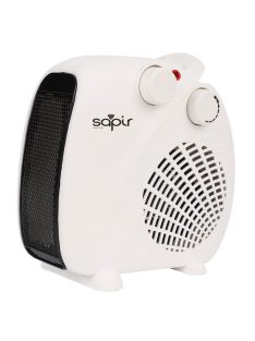   Вентилаторна печка SAPIR SP 1970 C, 2000W, 3 степени, Дръжка за пренасяне, Защита от прегряване, Бял - Код G8423
