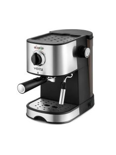   Еспресо машина Voltz V51171D, 20 bar, 850W, 2 цедки, Черен/инокс - Код G8495