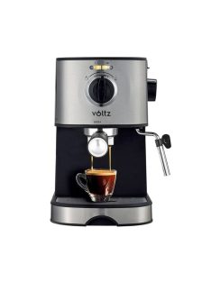   Еспресо машина Voltz V51171D, 20 bar, 850W, 2 цедки, Черен/инокс - Код G8495