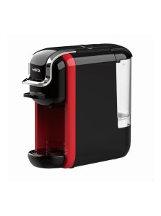   Еспресо машина за мляно кафе и капсули 8в1 Voltz/Rosberg Premium V51171B5, 1450W, 19 bar, Черен/червен - Код G8503