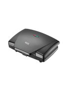 Уред за гофрети Muhler MHT-244W, плочи-белгийска гофрета, Черен - Код G8520