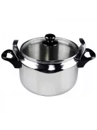 Тенджера под налягане Zilner ZL 5101, 5 литра, 21 Cm, Индукция, Инокс - Код G8540