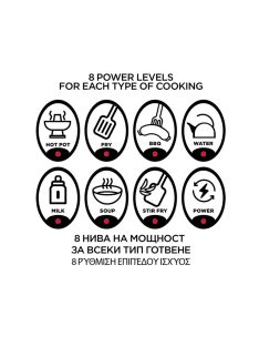   Индукционен котлон ELEKOM ЕК-7140 ID, 2000 W, Таймер - Код G8552