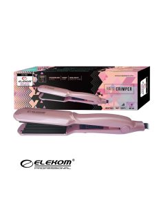   Професионална преса за коса ELEKOM ЕК-106, 60 W, Розов - Код G8586