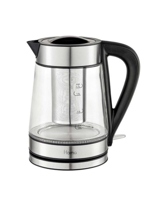 Eлектрическа кана за чай HOMA HK-1055 Vigo, 1850-2200W, 1.7L, Инокс - Код G8588