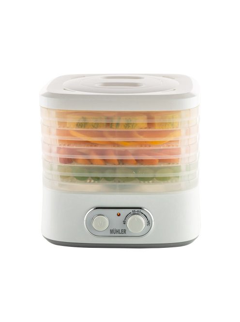 Уред за сушене на плодове Muhler DHY-300T, 240W, до 75 C, Бял - Код G8597