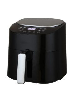   Фритюрник с горещ въздух Rosberg Premium RP51980O, 40-220 C, 1300W, 4.2 литра, Сушене на плодове, Дигитален, 8 програми, Черен - Код G8607