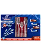 Комплект прибори Bohmann BH 7124L, 24 части, Кутия, Неръждаема стомана, Сив - Код G8619