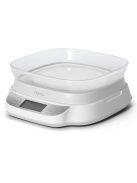 Везна HOMA HS-818B Cadis, ел.кухненска с купа, 5kg, Бял - Код G8625