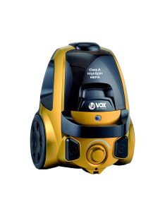   Прахосмукачка VOX SL159G, 800W, Обем на контейнера 2L, Черен/Жълт - Код G8660
