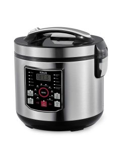   Mултикукър MUHLER MLC-5020, 5 L, 20 програми за готвене, Сив - Код G8678