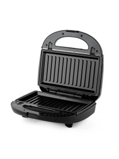   Уред за сандвичи и гофрети 2в1 Muhler MH-899D, плочи-грил и белгийска гофрета, 750W, Черен/Сив - Код G8692