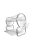Сушилник за съдове ELEKOM EK - 6032, 2 реда, 2 тави, Метал, Хром - Код G8697