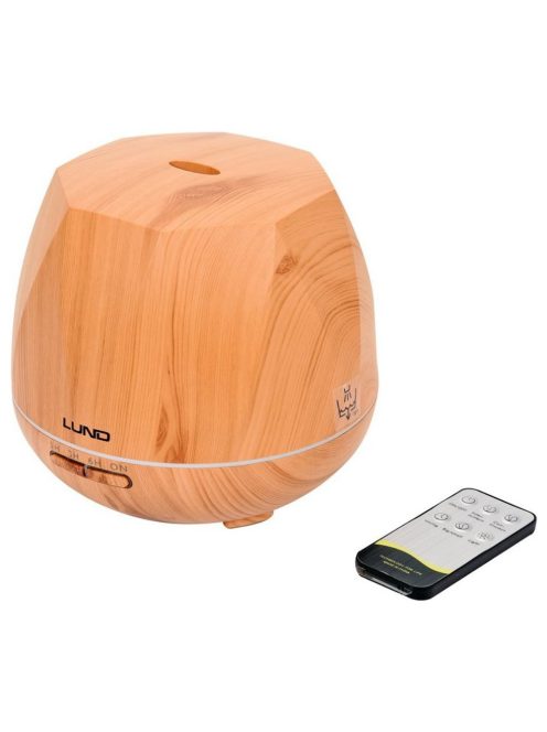 Арома дифузер LUND, LIGHT WOOD, 12 W, 500 ml, Кафяв - Код G8702