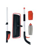 Спрей моп LUND 67160, Микрофибър, Черен/Червен - Код G8719