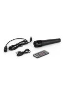 Активна тонколона Rancore RS661, 16W, 65dB, Дистанционно управление, USB кабел, Mикрофон с кабел, Черен - Код G8738