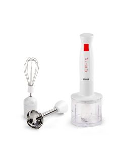   Пасатор Muhler MB-407S, 3в1, 400W, 500мл, Бял/червен - Код G8769