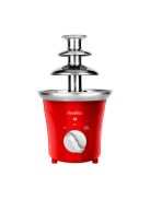 Шоколадов фонтан DECAKILA, 70 W, 3 нива, Червен - Код G8797