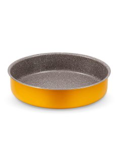   Тава за печене Muhler Ida MR-2816, 28x6.5cm, Жълт - Код G8836