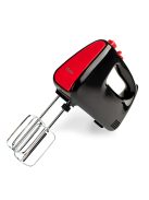 Ръчен миксер Homa HMX-305R Atlanta, 300W, 5 скорости, Черен/Червен - Код G8860
