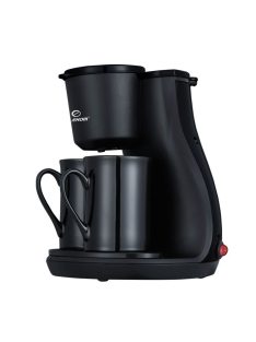   Кафемашина ELEKOM ЕК-6621K, С чаши, 450W, 240 мл., Черен - Код G8862