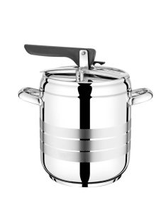   Тенджера под налягане ELEKOM ЕК-8А, 7 Литра, Индукция, Трислойно дъно, Инокс - Код G8873