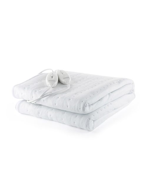 Затопляща постелка за легло Termomax TU1640D, 120W, 160х140, Електрическа, Полиестер, Бял - Код G8886