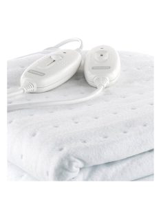   Затопляща постелка за легло Termomax TU1640D, 120W, 160х140, Електрическа, Полиестер, Бял - Код G8886