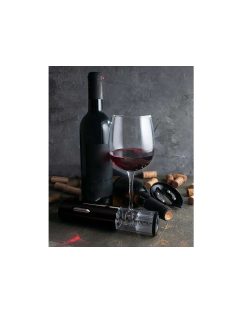   Електрически тирбушон SAPIR SP 1550 A, Резачка за фолио, Батерии, Черен - Код G8894