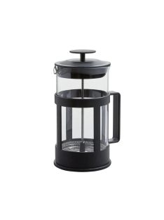   Френска преса за чай и кафе Rosberg 162006-7, 600мл., Стъкло с пластмасова основа, Черен - Код G8922
