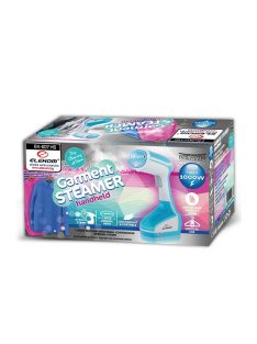   Уред за вертикално гладене с пара ELEKOM EK-507 HS, 160 мл, 1000W, Бял/Син - Код G8926