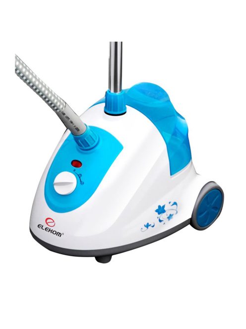Уред за гладене с пара ELEKOM ЕК-801 GS, 1.7 л., 1000W, Бял/Син - Код G8927
