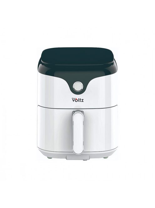 Фритюрник с горещ въздух Air Fryer Oliver Voltz OV51980VD, 1400W, 3.5 литра, Дигитален, Таймер, Температура до 200°C, Бял