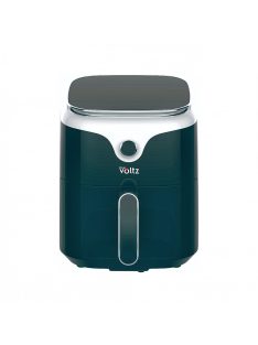 Фритюрник с горещ въздух Air Fryer Oliver Voltz OV51980VD, 1400W, 3.5 литра, Дигитален,Таймер, Температура до 200°C, Черен