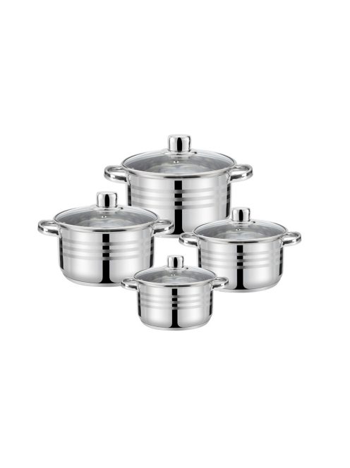 Комплект тенджери Haus Roland HR148-5, 16/18/20/24см.