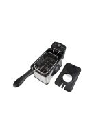 Фритюрник Voltz V51980H, 2 литра, 2000W, Разглобяем, Инокс