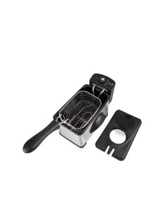 Фритюрник Voltz V51980H, 2 литра, 2000W, Разглобяем, Инокс