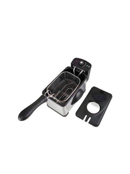 Фритюрник Voltz V51980H, 2 литра, 2000W, Разглобяем, Инокс