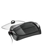 електрически грил ELEKOM ЕК-13 G, 1800W, със стъклен капак