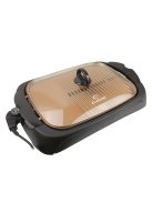 електрически грил ELEKOM ЕК-13 GM, 1800W, С капак