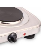 Двоен електрически котлон SAPIR SP 1445 ODRS, 2500W, Регулатор с ключ, Сребрист - Код G8391