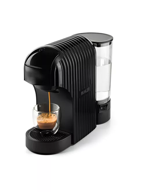 Еспресо машина 3в1 Muhler MCM-601, 1400 W, 2 вида капсули 