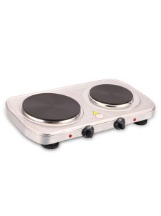   Двоен електрически котлон SAPIR SP 1445 ODRS, 2500W, Регулатор с ключ, Сребрист - Код G9123