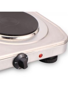   Двоен електрически котлон SAPIR SP 1445 ODRS, 2500W, Регулатор с ключ, Сребрист - Код G9123